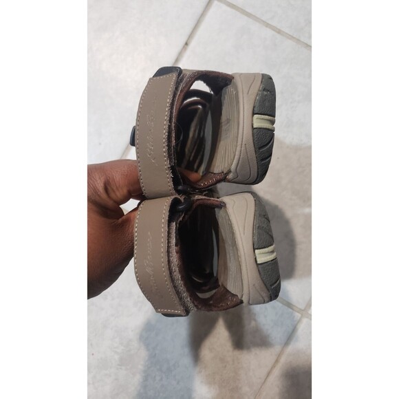 EDDIE BAUER Sandals FISHERMAN Shoes Size 9M Taupe Beige Comfort - Picture 2 of 7